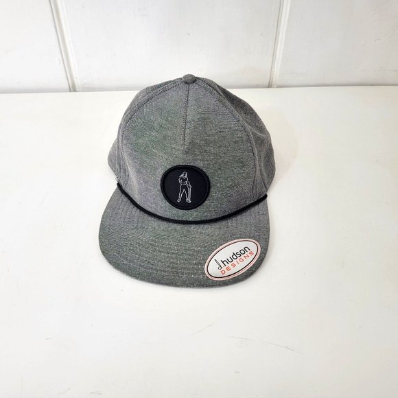 d. Hudson Designs Gray Snapback Cap NWT - Picture 8 of 8